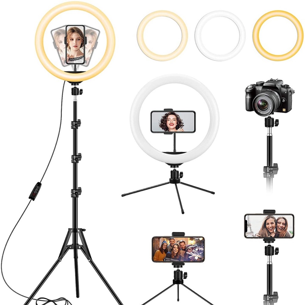 12” Selfie Ring Light 💡 with Tripod Stand 💡